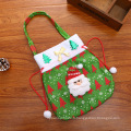 Sac présent Enfants Red Red Portable Candy Sac Old Man Snowman Sac pomme